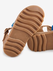 Little Bird by Jools Oliver Brown Younger Rainbow Fisherman Sandals - Image 6 of 6