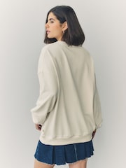 Little Bird by Jools Oliver Multi Adult Rainbow Sweatshirt - Image 4 of 5