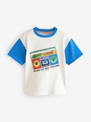 Azul - Little Bird by Jools Oliver Oversized Short Sleeve T-Shirt - Imagen 1 de 4