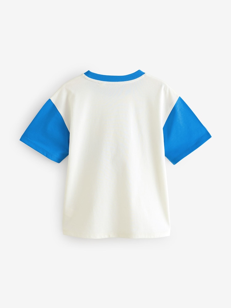 Azul - Little Bird by Jools Oliver Oversized Short Sleeve T-Shirt - Imagen 2 de 4