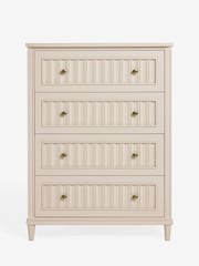 Nina Campbell Putty Willis Tall Tall Chest of Drawers - Image 1 of 5