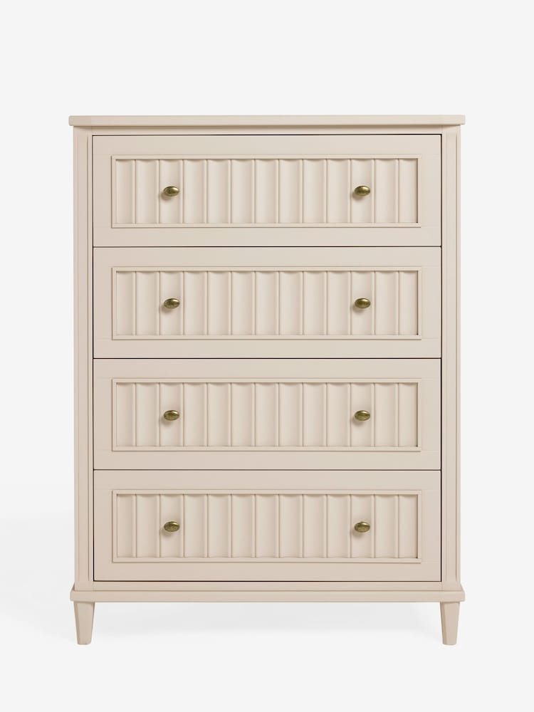 Nina Campbell Putty Willis Tall Tall Chest of Drawers - Image 1 of 5