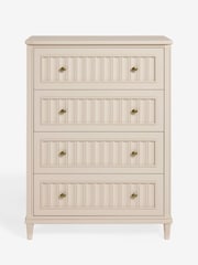Nina Campbell Putty Willis Tall Tall Chest of Drawers - Image 2 of 5