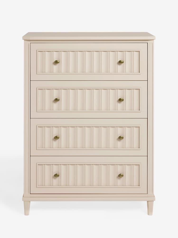 Nina Campbell Putty Willis Tall Tall Chest of Drawers - Image 2 of 5