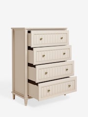 Nina Campbell Putty Willis Tall Tall Chest of Drawers - Image 4 of 5
