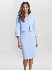 Gina Bacconi Dress Corinne Crepe Dress And Jacket - Image 1 of 6
