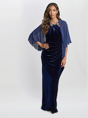 Gina Bacconi Chiffon Cover Up Shawl Scarf - Image 1 of 3