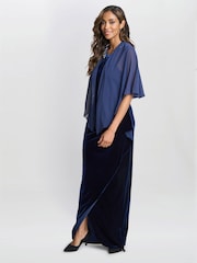 Gina Bacconi Chiffon Cover Up Shawl Scarf - Image 2 of 3
