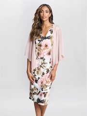 Gina Bacconi Chiffon Cover Up Shawl Scarf - Image 1 of 3