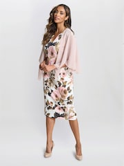 Gina Bacconi Chiffon Cover Up Shawl Scarf - Image 2 of 3