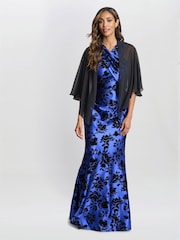 Gina Bacconi Chiffon Cover Up Shawl Scarf - Image 1 of 2