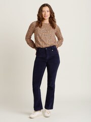 Brakeburn Blue Flare Cord Trousers - Image 4 of 4