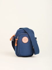 Brakeburn Blue Small Classic Navy Pouch Cross-Body Bag - Image 1 of 4