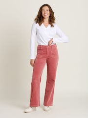 Brakeburn Pink Kickflare Corduroy Trousers - Image 4 of 4
