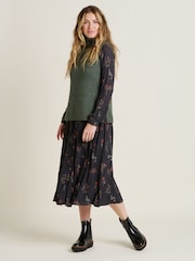 Brakeburn Green Button Side Knitted Vest - Image 2 of 5