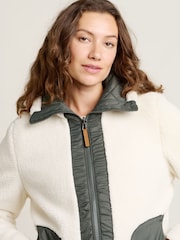 Brakeburn Green Fortunes Reversible Fleece Jacket - Image 2 of 6