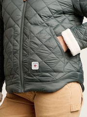 Brakeburn Green Fortunes Reversible Fleece Jacket - Image 5 of 6