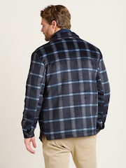 Brakeburn Blue Check Faux Wool Jacket - Image 2 of 4