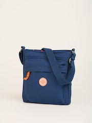 Brakeburn Blue Large Classic Cross-Body Bag - Image 3 of 4