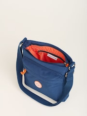 Brakeburn Blue Large Classic Cross-Body Bag - Image 4 of 4