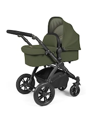 Ickle Bubba Black Woodland Stomp Luxe All-In-One I Size Travel System with Ci Base - Image 2 of 6