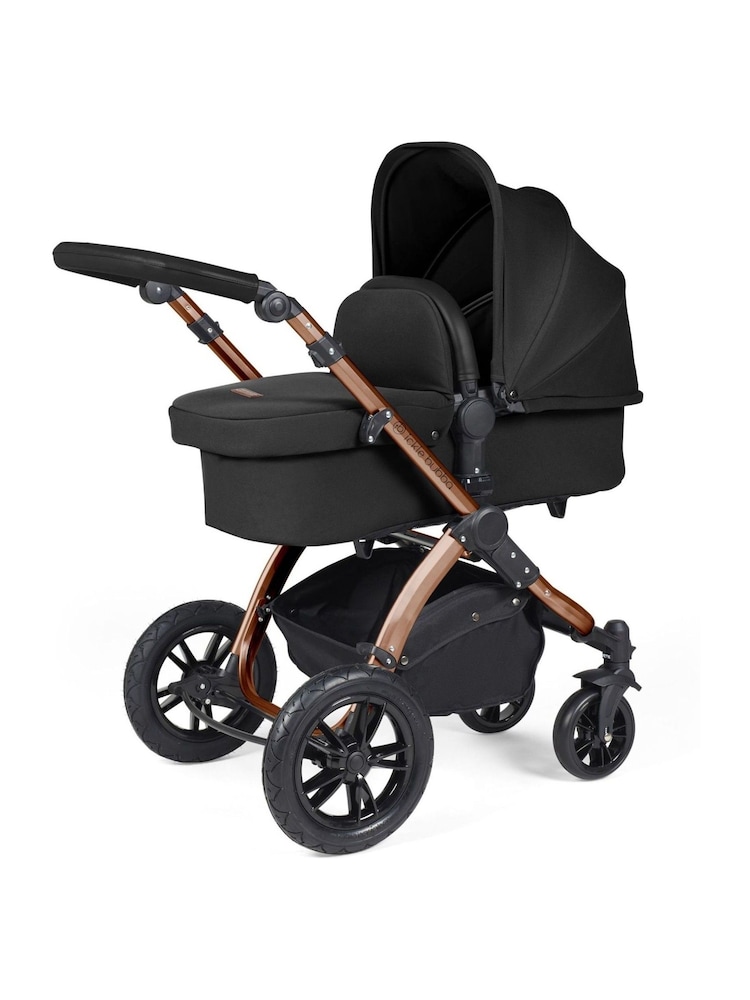 Ickle Bubba Bronze Midnight Black Stomp Luxe All-In-One I Size Travel System with Ci Base - Image 2 of 6