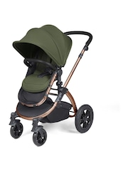Ickle Bubba Bronze  Woodland  Black Stomp Luxe All-In-One I Size Travel System with Ci Base - Image 4 of 6