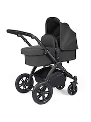 Ickle Bubba Black Charcoal Grey Stomp Luxe All-In-One I Size Travel System with Ci Base - Image 2 of 6