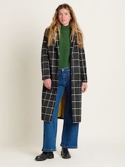 Brakeburn Melbury karierter Wollmantel - Bild 1 von 5