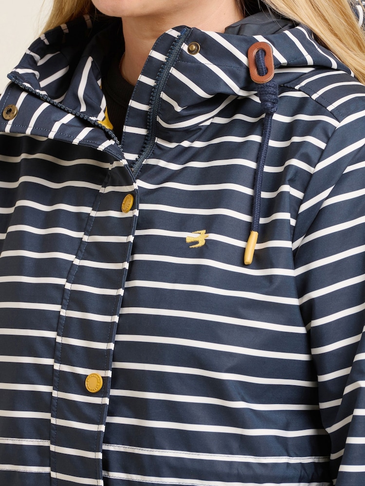 Brakeburn Blue Milborne Shower Proof Jacket - Image 2 of 4 Brakeburn Blue Milborne Shower Proof Jacket - Image 2 of 4
