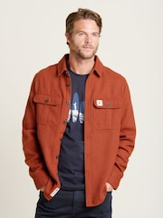 Brakeburn Orange Overshirt - Image 1 of 4
