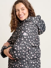 Brakeburn Grey Winterminster  Aop Puffer Coats - Image 3 of 4