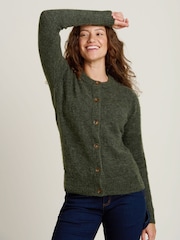 Brakeburn Green Rib Stitch Classic Cardigan - Image 1 of 4