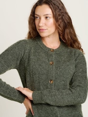 Brakeburn Green Rib Stitch Classic Cardigan - Image 3 of 4