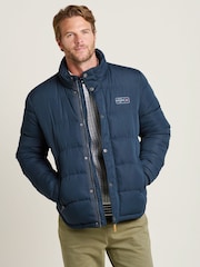 Brakeburn Blue Puffer Jacket - Image 1 of 4