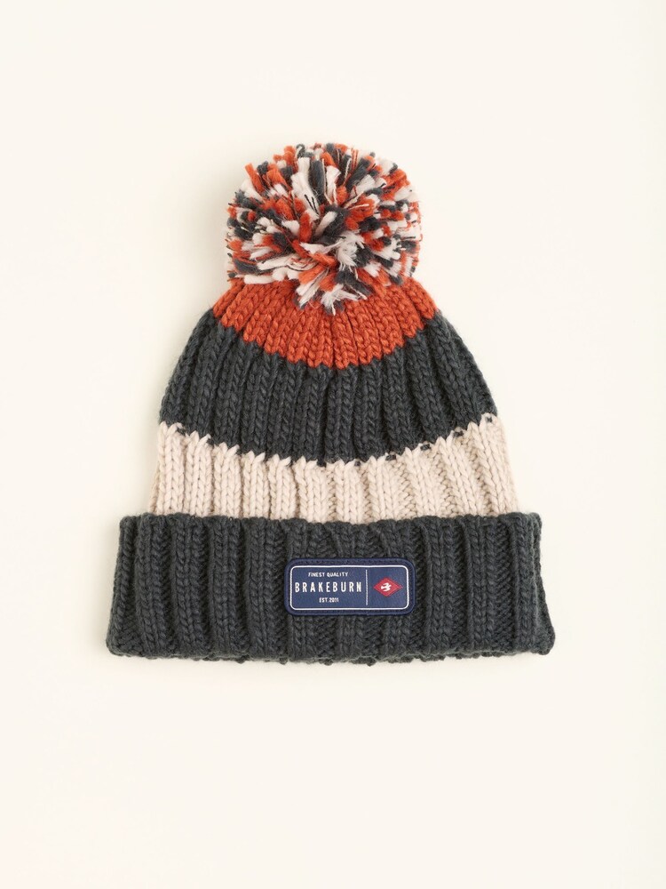 Brakeburn Blue Stripe Beanie - Image 1 of 4