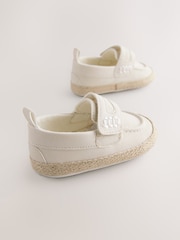Neutral Baby Moccasin Shoes (0-24mths) - Image 3 of 5