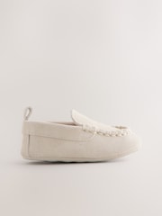 Neutral Loafer Baby Suede Shoes (0-24mths) - Image 2 of 6
