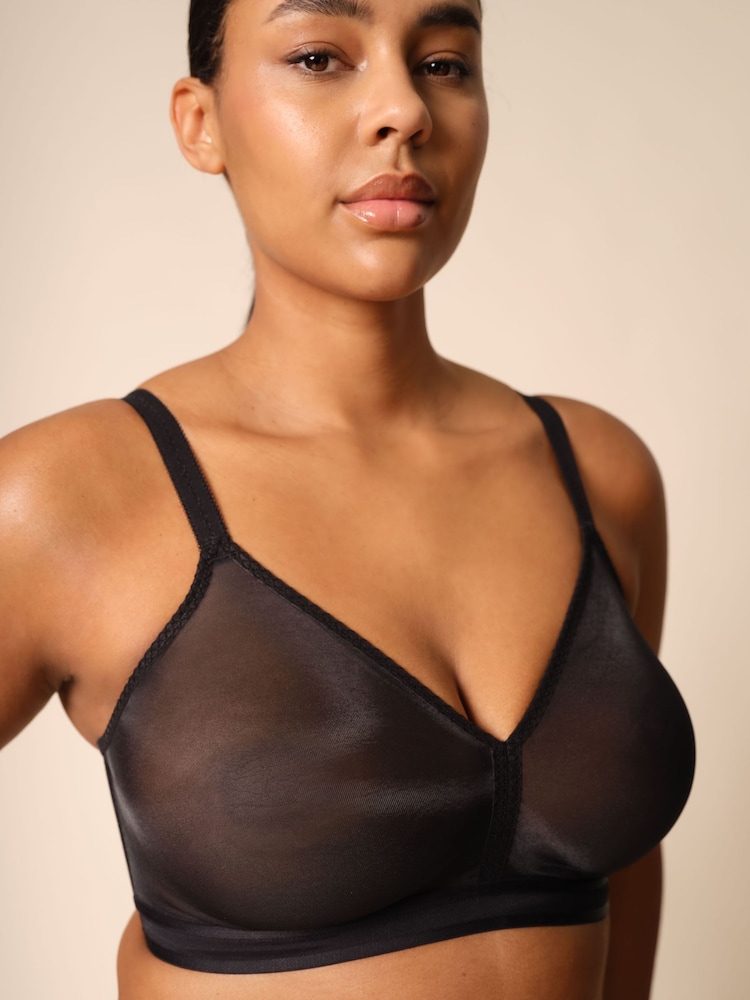 Черный бюстгальтер Gossard Glossies - Изображение 1 из 9