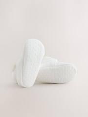 Білий - Muslin на липучці немовля чобітки взуття (0-2міс.) - Image 4 of 4