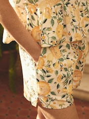 Cath Kidston Yellow Strawberry Garden Frill Vest Set - Image 5 of 10