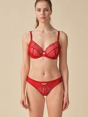 Gossard Red Viva Briefs - Image 4 of 11