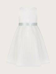 Monsoon Natural Frankie Scuba Bridesmaid Dress - Image 3 of 4