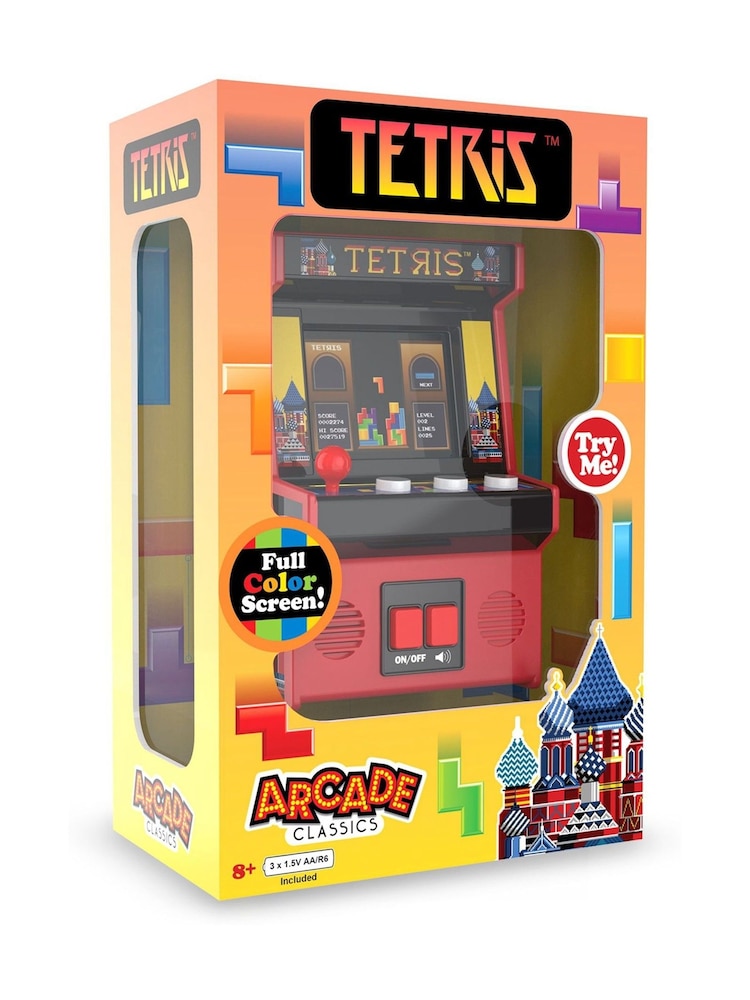 Basic Fun Tetris Mini Arcade Game - Image 2 of 2