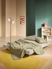 MADE.COM Off White Natural Pax Boucle Large Haru 2 Seater Sofa Bed - Image 2 of 7