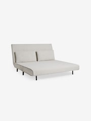 MADE.COM Off White Natural Pax Boucle Large Haru 2 Seater Sofa Bed - Image 5 of 7
