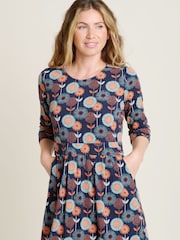 Brakeburn Blue Freya 100% Cotton Dress - Image 5 of 5