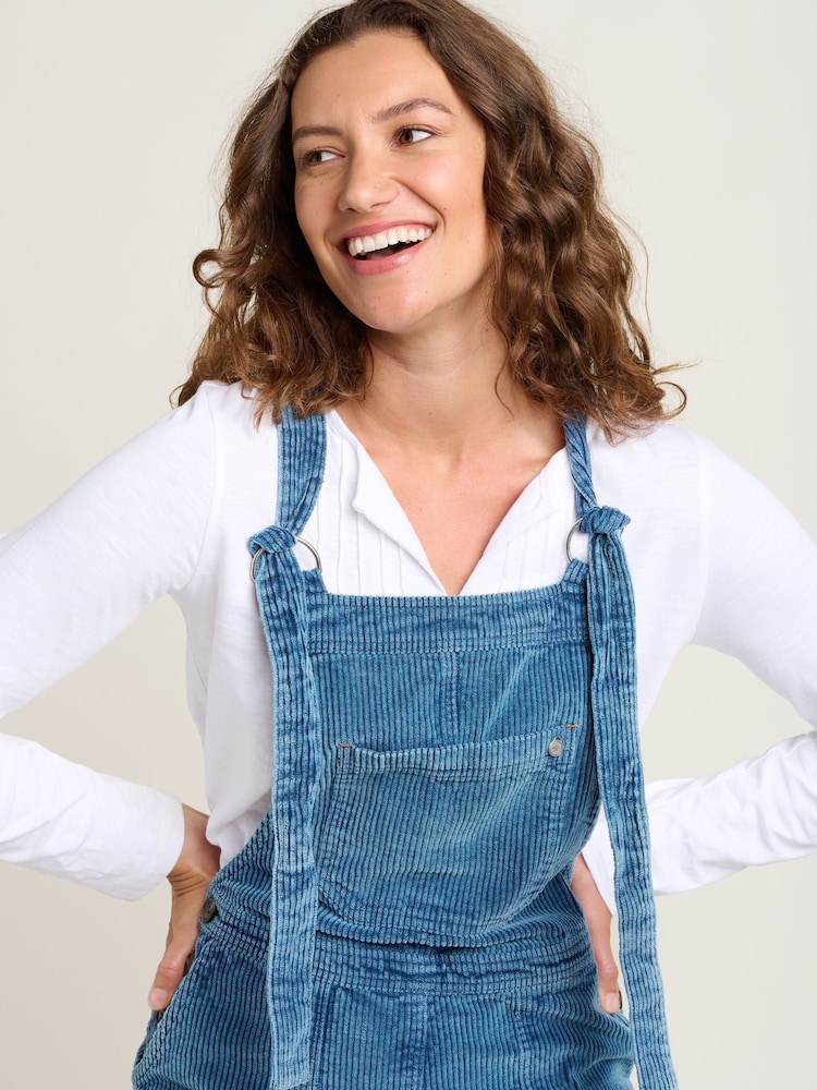 Brakeburn Blue Portland Pinny 100% Cotton Dress - Image 5 of 5