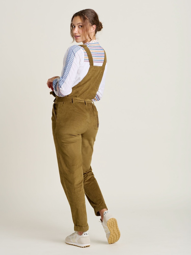 Brakeburn Green Belted Cord Dungarees - Image 2 of 4