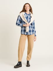 Brakeburn Blue Gold Hill 100% Cotton Blouse - Image 4 of 4
